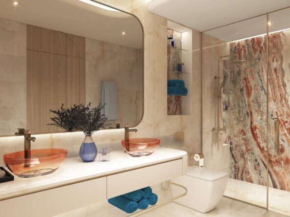 Exclusive Waterfront Residences in Dubai - Bathroom - SKD0001