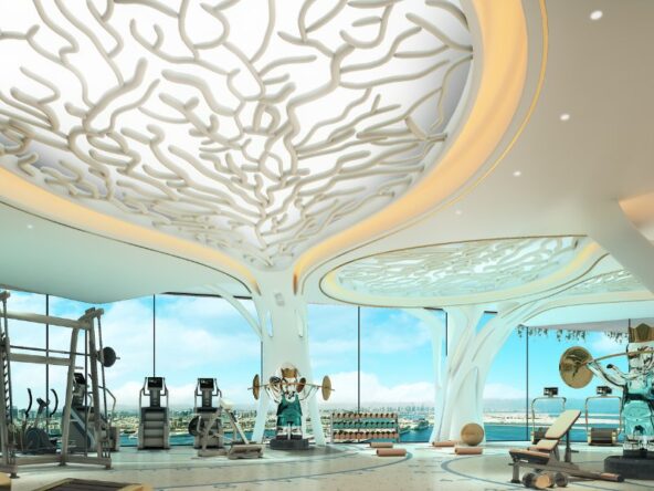 Exclusive Waterfront Residences in Dubai - Gym - SKD0001