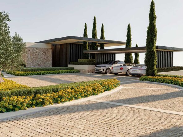 La Zagaleta Marbella - plot with licensed project -driveway - SK0089