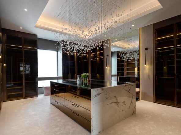 Ultra Luxury Mansion in Emirates Hills with Skyline Views - Dressing Room - SKD0002