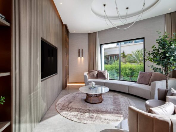 Ultra Luxury Mansion in Emirates Hills with Skyline Views - TV Room - SKD0002